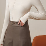 Half turtleneck warm top - liwisi
