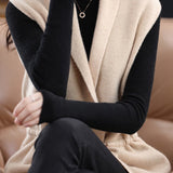 Tied sleeveless waistcoat - liwisi