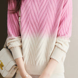 Half-high collar knitted base layer shirt with hidden pattern - liwisi