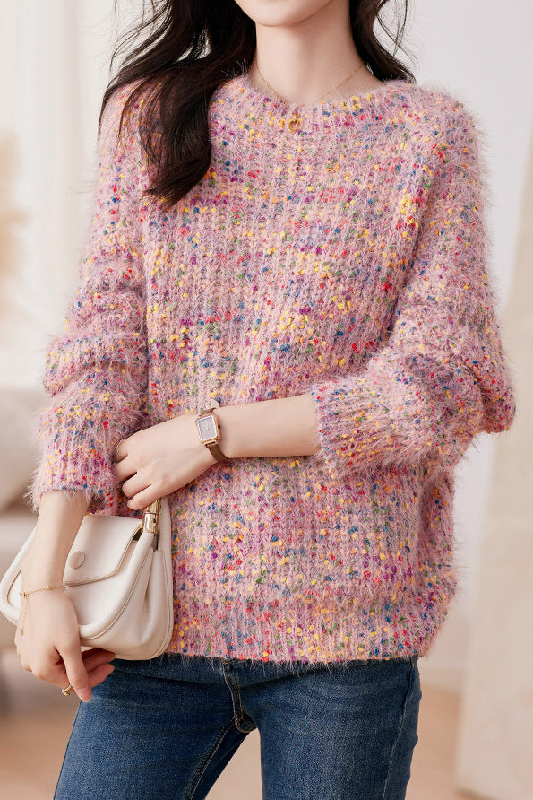 All-match round-neck sweater - liwisi