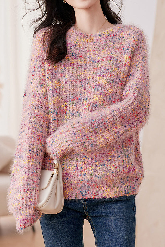 All-match round-neck sweater - liwisi