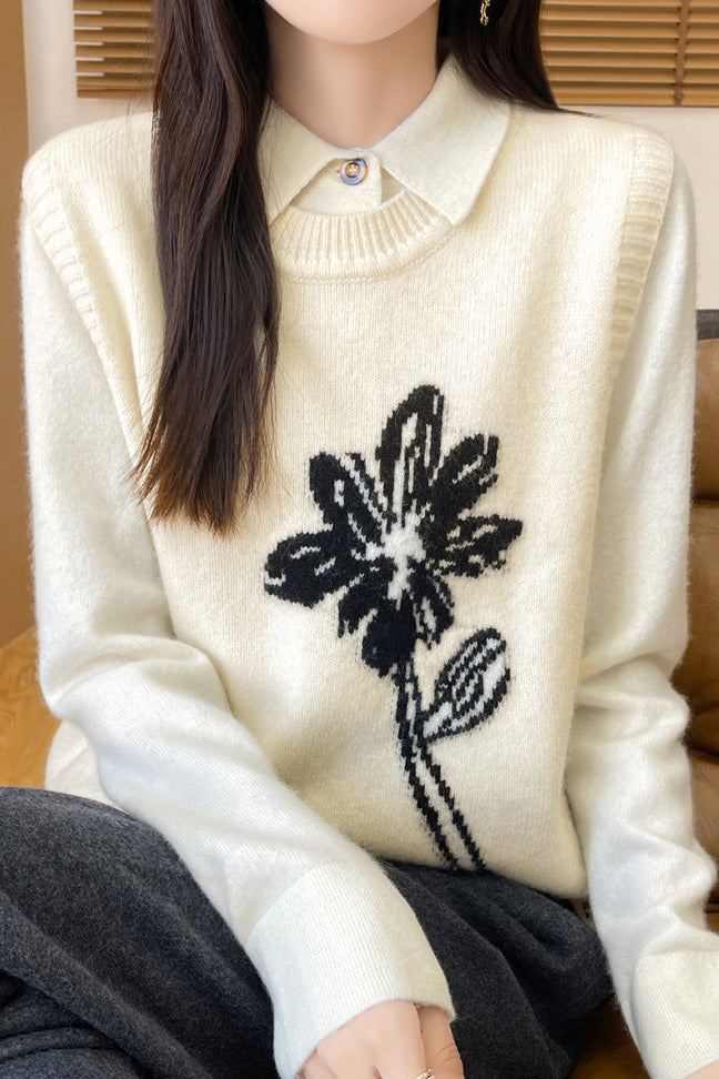 Round-neck pullover sleeveless waistcoat - liwisi
