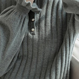 Jellyfish-collar French knitted sweater - liwisi