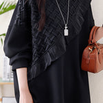 Spliced casual sweatshirt - liwisi