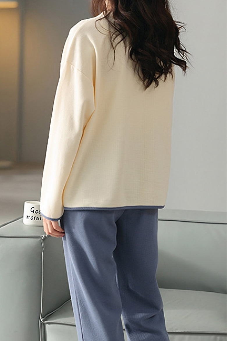 Waffle cotton pajamas - liwisi
