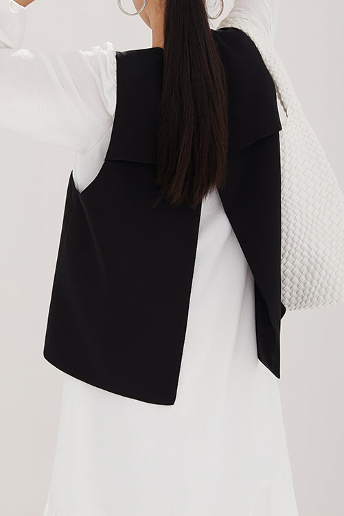 Elegant slit waistcoat - liwisi