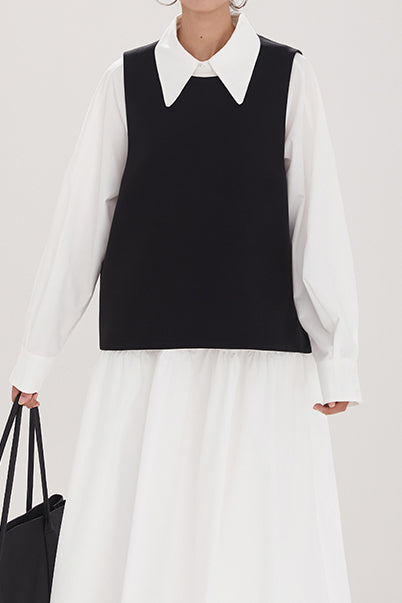 Elegant slit waistcoat - liwisi