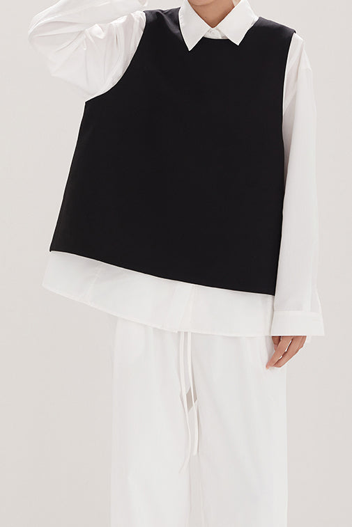 Elegant slit waistcoat - liwisi