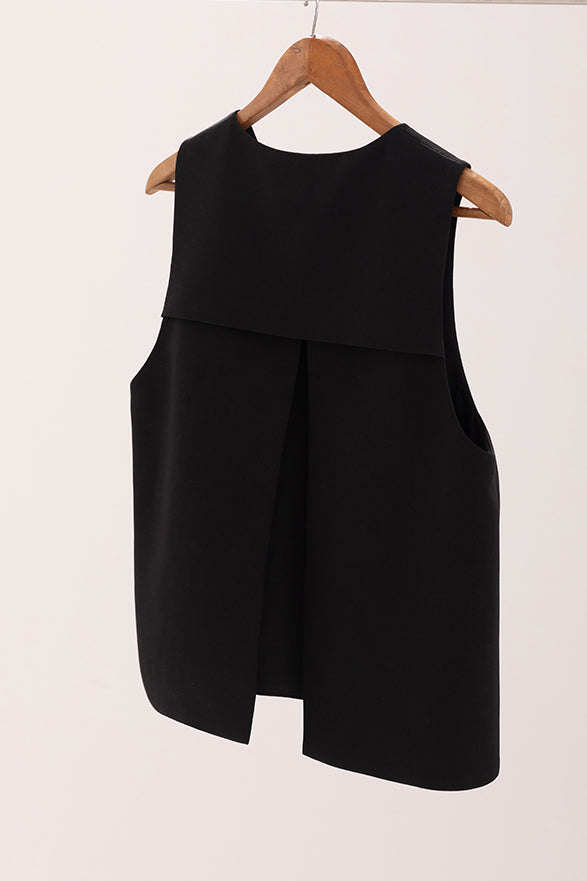 Elegant slit waistcoat - liwisi