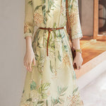 Elegant Floral Dress - liwisi