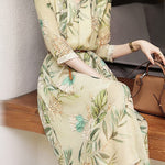 Elegant Floral Dress - liwisi