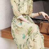 Elegant Floral Dress - liwisi