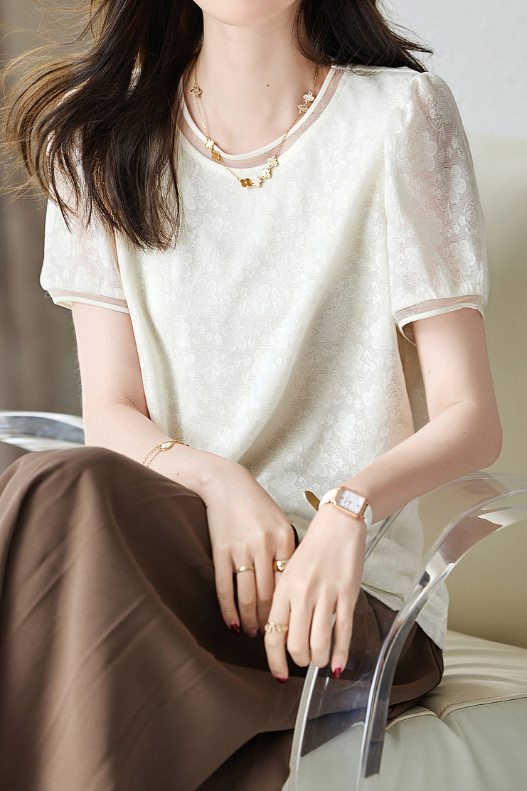 Elegant Puff Sleeve Shirt - liwisi