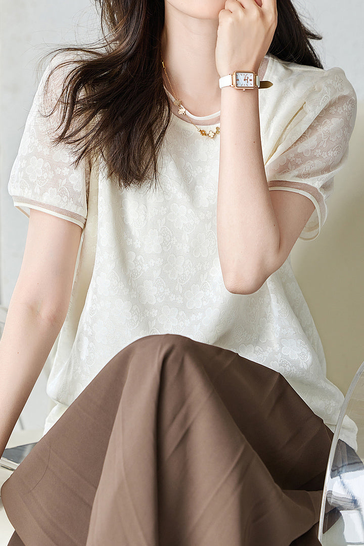 Elegant Puff Sleeve Shirt - liwisi
