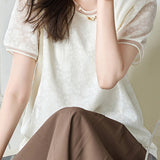 Elegant Puff Sleeve Shirt - liwisi