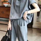 Casual Loose-Fit Sports Set - liwisi