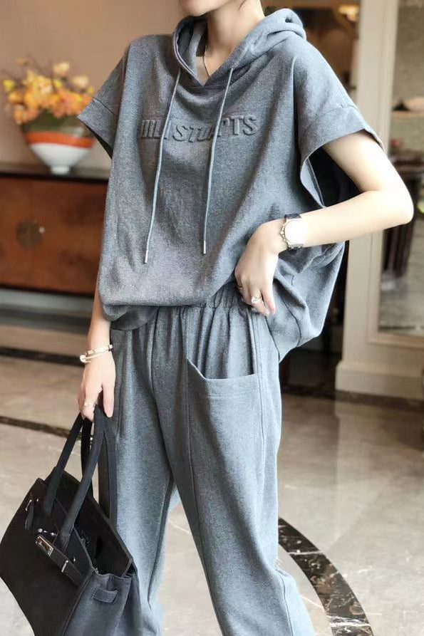 Casual Loose-Fit Sports Set - liwisi