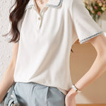 French Elegant Polo Shirt - liwisi