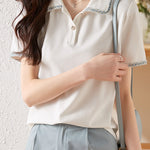French Elegant Polo Shirt - liwisi
