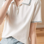French Elegant Polo Shirt - liwisi