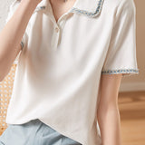 French Elegant Polo Shirt - liwisi