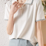 French Elegant Polo Shirt - liwisi