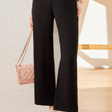 Casual Straight-Leg Pants - liwisi