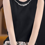 French Round Neck Knit Vest - liwisi