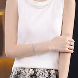 French Round Neck Knit Vest - liwisi
