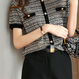 Fashionable Elegant Knit Sweater - liwisi