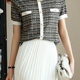 Fashionable Elegant Knit Sweater - liwisi