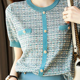 Fashionable Elegant Knit Sweater - liwisi