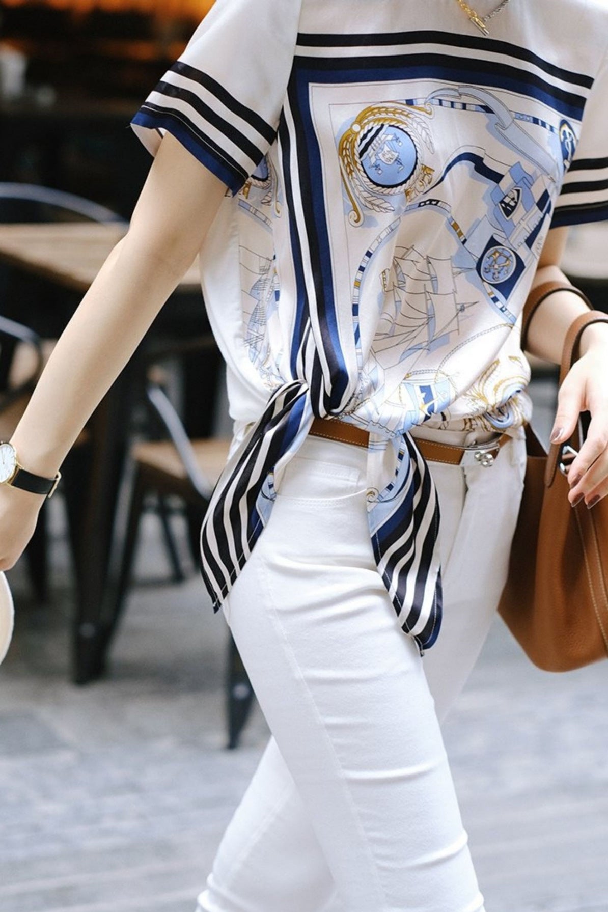Trendy Print T-Shirt - liwisi
