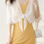 Casual Short Cardigan - liwisi