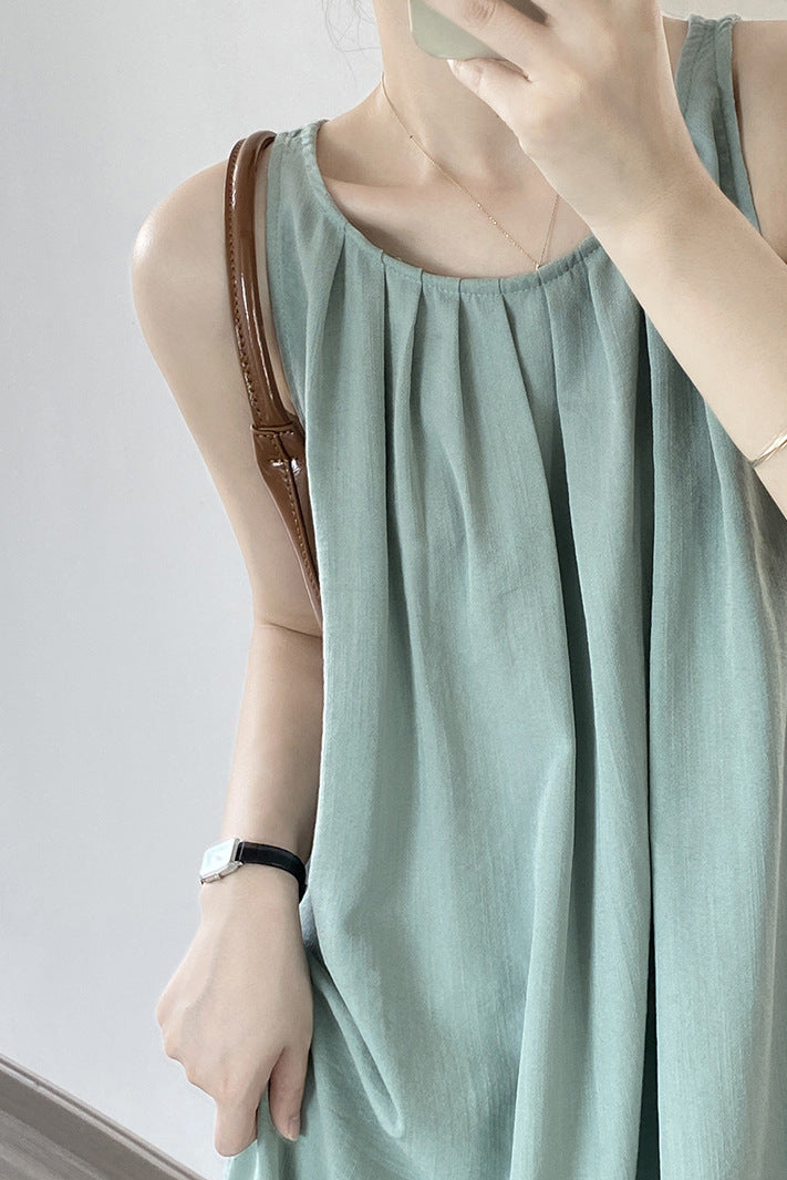 Sleeveless Dress - liwisi