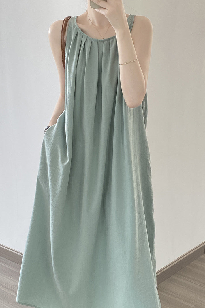 Sleeveless Dress - liwisi