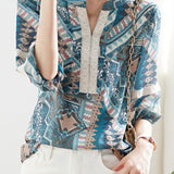 Lightweight Lace Trim Shirt - liwisi