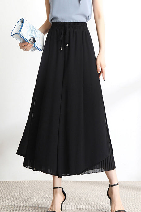 Casual Pleated Pants - liwisi