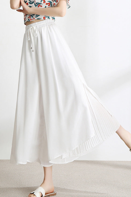 Casual Pleated Pants - liwisi