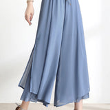 Casual Pleated Pants - liwisi