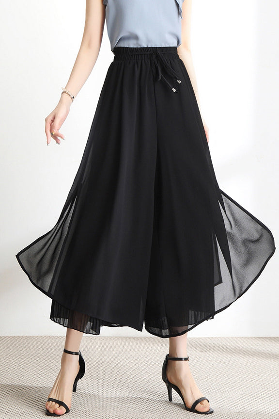 Casual Pleated Pants - liwisi