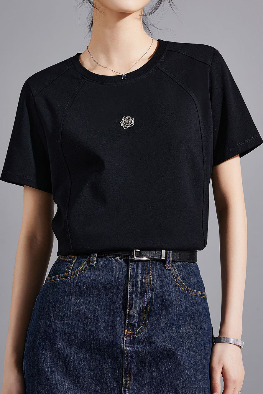 Versatile Cotton T-Shirt - liwisi