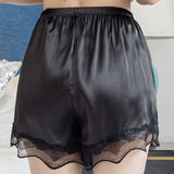 Lace Panel Leggings - liwisi