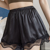 Lace Panel Leggings - liwisi