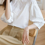 Elegant Embroidered Shirt - liwisi