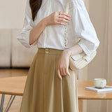 Elegant Embroidered Shirt - liwisi