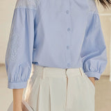 Elegant Embroidered Shirt - liwisi