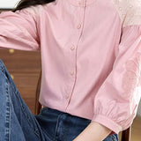 Elegant Embroidered Shirt - liwisi