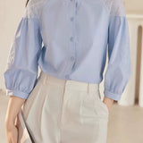 Elegant Embroidered Shirt - liwisi
