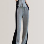 Color-block loose-fitting set - liwisi